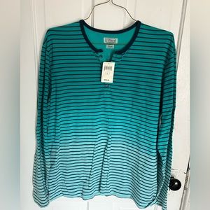 Nwt blue stripe shirt